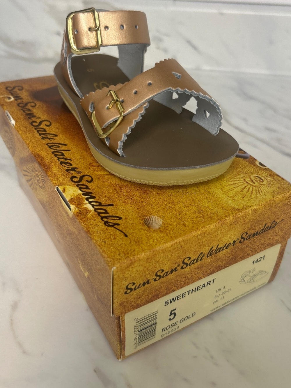 Toddler Girl Sun San Salt Water Sandals